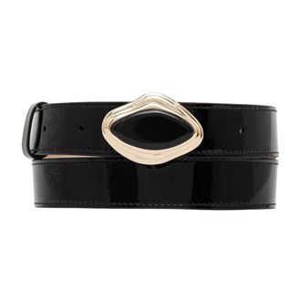 Guess Cintur&oacute;n de piel Leonie - Accessories - Mujer - Negro - L