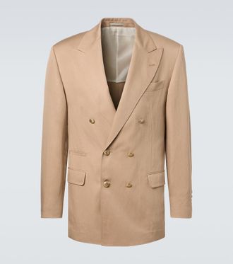 Brunello Cucinelli Silk and linen blazer