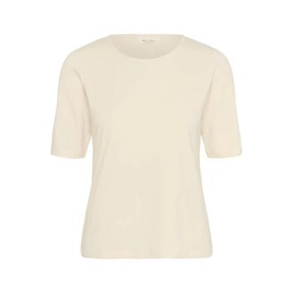 Part Two Witte Nemipw TS T-shirt Comfort - Dames - Tops - Beige - Maat: L Katoen