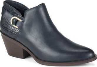 BareTraps Duala Block Heel Ankle Bootie in Navy at Nordstrom, Size 8.5