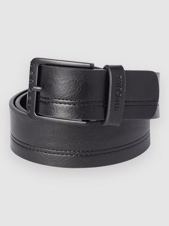 Rip Curl Double Stitch Pu Cintur&oacute;n negro