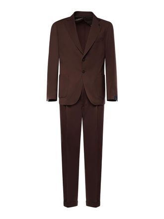 Santaniello Single-Breasted Wool Suit