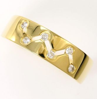 C&A Yellow Gold Yellow Gold (18K) Band Ring (Pre-Owned)