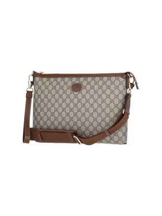Gucci Mens Bags Beige Fabric 1: Polyurethane