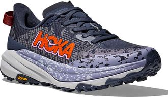 Hoka One One Womens Speedgoat 6 Trail Running Shoes In Nautical Dusk Sea Ice