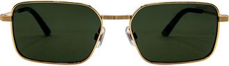 Mexx 6632 100 Mens Sunglasses Gold Size 55
