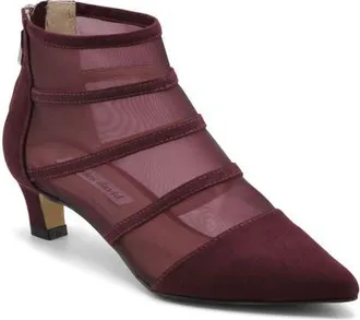 Charles by Charles David Alpha Pointed Toe Bootie in Wine at Nordstrom, Size 7.5