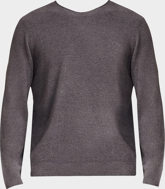 Barefoot Dreams Men & apos;s CozyChic Ultra Lite Roll Neck Crewneck Sweater