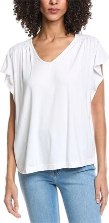 Tommy Bahama Kauai Smocked Flutter Top