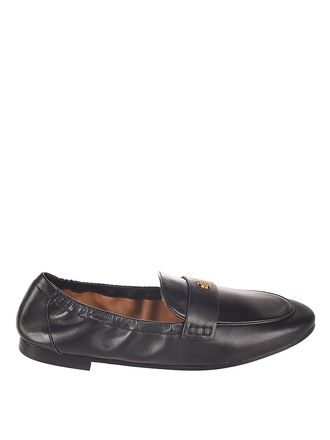 Tory Burch Leather logo loafers