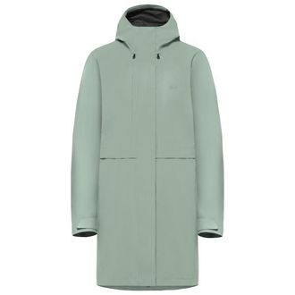 Jack Wolfskin Terraview 2L Coat Mantel f&uuml;r Damen | t&uuml;rkis