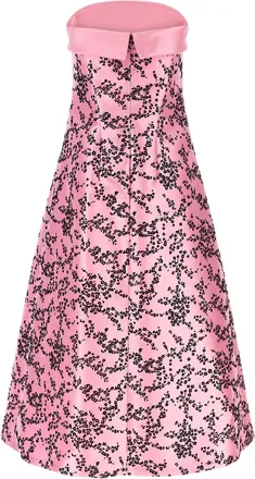 Alberta Ferretti Womens Multicolor Polyester Midi Dress