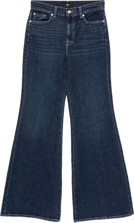 7 For All Mankind Retro Flared jeans - women - Cotton/Elastane - 30 - Blue