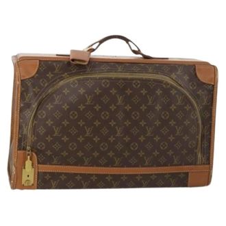 Louis Vuitton Pre-owned Weekend Bags, female, Brown, Size: ONE SIZE Pre-owned Weekend Bag