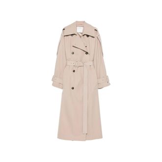 Sportmax Spxgocce Belted Double-breasted Trench Coat