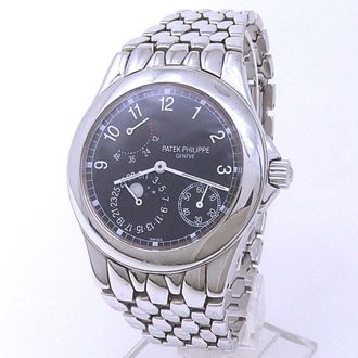 Patek Philippe Pre-owned Patek Philippe Neptune Automatic Black Dial Mens Watch 5085/1A-001