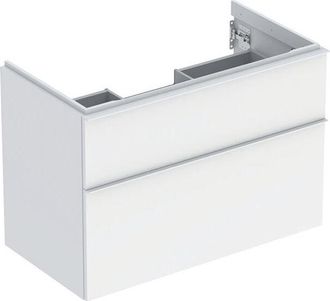 Keramag Keramag - Geberit Icon Mueble Bajo Lavabo, 2 Cajones, 88,8x61,5x47,6 Cm