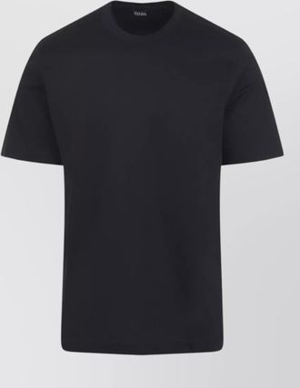 Ermenegildo Zegna cotton piqu&eacute; regular-fit t-shirt
