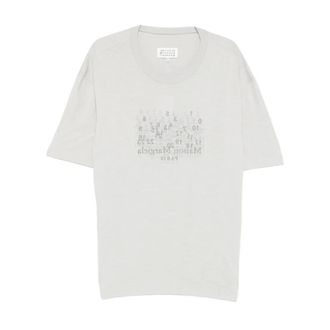 Maison Margiela Hombre, Camisetas, Blanco, Talla: M
