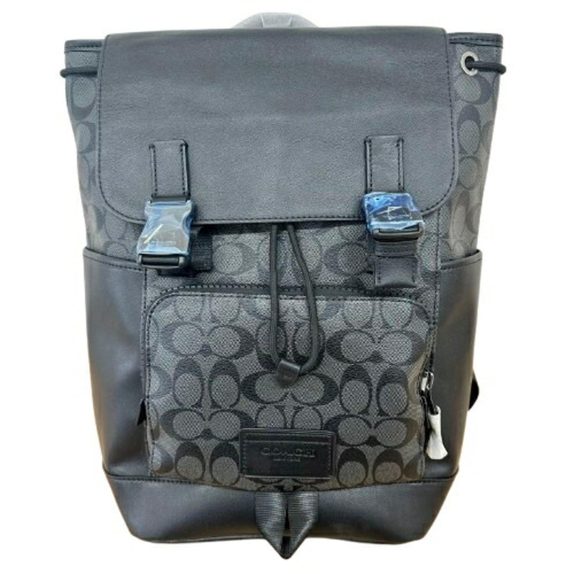 coach backpack gray Outlet Owen In Signature Canvas commute and errand feel like a first Men's Coach Backpacks - up