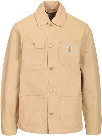 Carhartt Work in Progress Hombre, Chaquetas, Beige, Talla: M