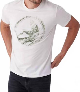 Sol Angeles Fatigue Onyx Crew Tee In White