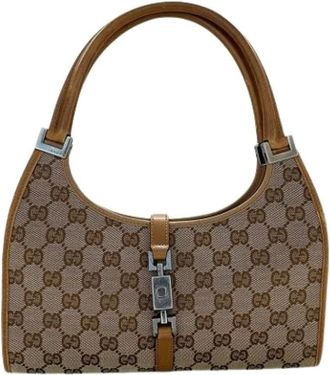 Gucci Borsa a spalla Pre-owned in tela - - Pre-owned - Donna - Marrone - ONE SIZE