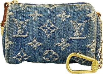 Louis Vuitton Blue Pouch (Pre-Owned)