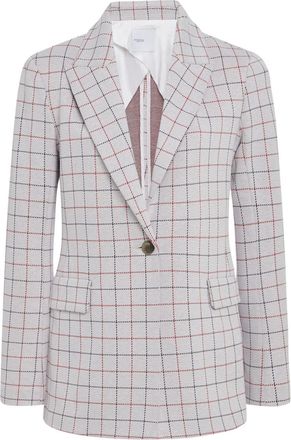 Rosetta Getty Geruite blazer - Beige