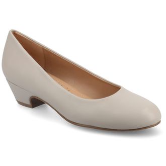 Journee Collection Women & apos;s Comfort Saar Medium and Wide Width Pumps