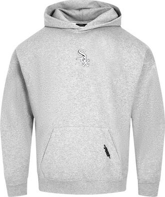 Pro Standard Mens White Sox Classic DS PO Hoodie - Grey/White Size XXL