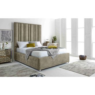 Casa Madrid Pearl Oakland Fabric Small Double Bed Frame