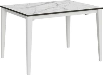 Itamoby Itamoby - Tavolo Potenza allungabile in legno per sala da pranzo -Marmo Calacatta