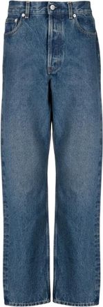 AMBUSH Straight Jeans - Heren - Regular Fit Jeans - Blauw - W31 - Katoen - Jeans