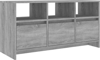 vidaXL Mueble De Tv Madera De Ingenier&iacute;a Gris Sonoma 102x37,5x52,5 Cm Vidaxl