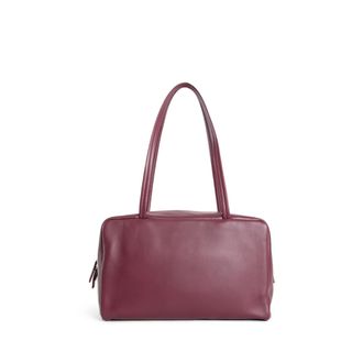 The Row Astra Bowling Bag in Leather