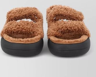 Moon Boot shearling sandals