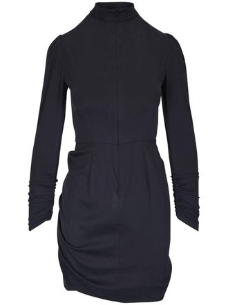 Zimmermann draped mini dress - women - Silk/Elastane - 1 - Black