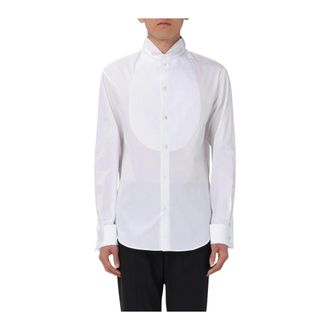 Emporio Armani Heren, Overhemden, Wit, Maat: 2XL