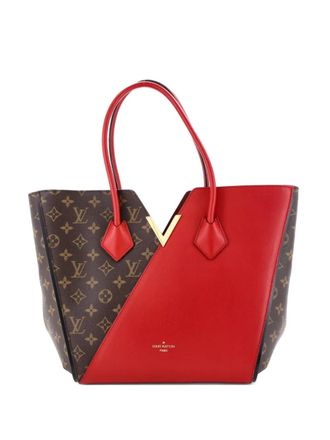 Louis Vuitton Kimono Handbag Monogram Canvas and Leather MM tote bag - Bruin