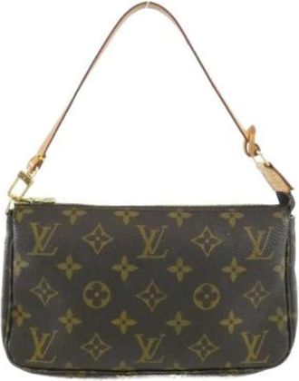 Louis Vuitton Pochette Accessoires Monogram Pre-owned - - Pre-owned - Donna - Marrone - ONE SIZE