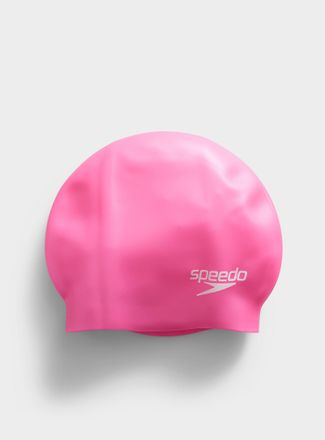 Speedo Womens Solid silicone swim cap