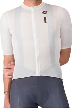 Castelli Drittone Logo Jersey Velotrikot f&uuml;r Herren | wei&szlig;