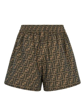 Fendi Canvas Shorts
