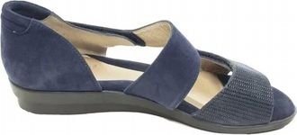 BeautiFeel Womens Dita Wedge Sandal In Navy