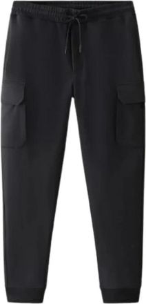 Woolrich Lichte Fleece Joggingbroek - Heren - Sweatpants - Zwart - S - Broeken