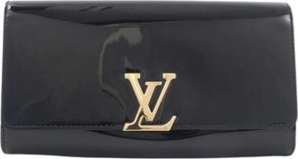 Louis Vuitton Pre-owned Clutches, female, Black, Size: ONE SIZE Pre-owned Vintage Vernis Clutch