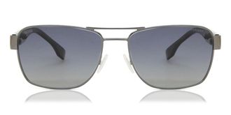 BOSS Boss 1441/S ANS/WJ Mens Sunglasses Silver Size 60