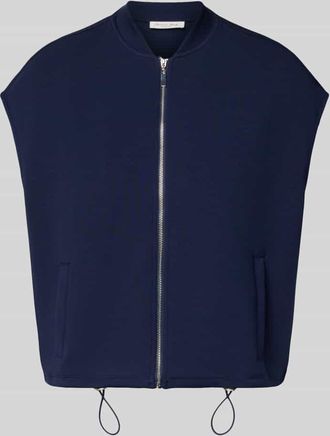 Christian Berg Regular Fit Weste mit Stehkragen in Dunkelblau, Gr&ouml;&szlig;e XXL