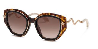 Roberto Cavalli SRC096M 09TC Mens Sunglasses Black Size 52